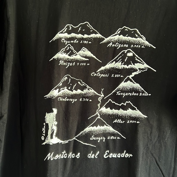 Montańas del ecuador shirt. XL - Picture 1 of 3